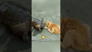 This Turtle Is Fast&hellip; But the Cat Is Faster 🐢⚡🐱