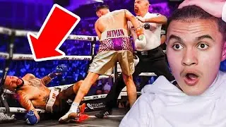 FaZe Reacts to Temperrr Vs Slim Knockout (KSI's Boxing Event)