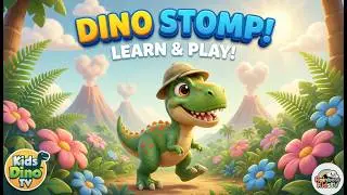 Can You STOMP Like a T-Rex? 🦖 Dino Dance Song