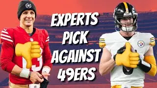 NFL Experts pick 49ers to lose to Steelers 👀
