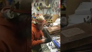 The morning routine, get it!#coppersmith #copper #chasingandrepousse #handmade
