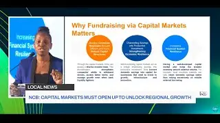 NCB: Stacy-Ann Tait Capital Markets must open up to unlock regional growth @watchCBX