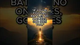 If You&rsquo;re Fighting Battles No One Sees&hellip; Read This 🙏 | Deuteronomy 31:6