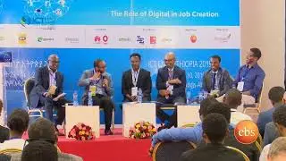 The Role of Digital in Job Creation panel at ICT Expo Ethiopia 2019