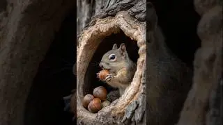 The Brave Little Squirrel 🐿️ | Short Motivational Animal Story #personalgrowth #animalstory