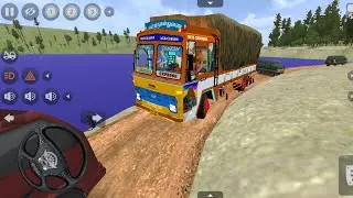 Off Road Indian Lorry TATA Wala Truck driving Game Bussid Mods for indonesia bus simulator