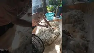 di balik layar proses ngakeul mendinginkan nasi porsi banyak #sunda #birulangit #fypyoutube #viral