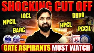 GATE Exam: Minimum Marks For Top PSUs Revealed | RTI Shocking Data 😱