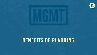 Benefits of Planning