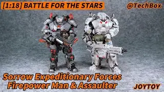 Joytoy Battle For The Stars, Sorrow Expeditionary Forces - Firepower Man & Assaulter, 1/18 figure