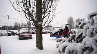 Norcar Push Broom