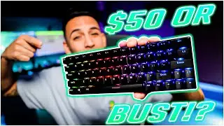 The Blitzwolf BW-KB1 60% Keyboard - Review and Sound Test