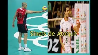 VOLEIBOL SINAIS DO LEVANTADOR NAS PRINCIPAIS JOGADAS DE ATAQUE