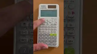 Constante de euler calculadora fx-115ES plus