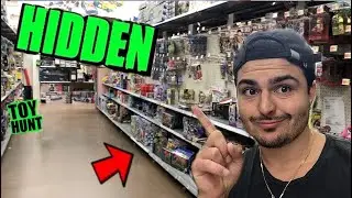 SEARCHING SECRET HIDING SPOTS for HIDDEN Action Figures Toy Hunt