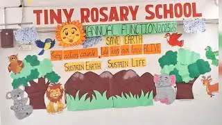 SAVE EARTH 🌍 | Sustain Earth, Sustain Life | Tiny Tots Story School Annual Day | Recycle Theme |