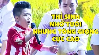 Thí sinh nhỏ tuổi nhưng tông giọng cực cao làm giám khảo hết hồn trên ghế nóng | Yêu Ca Cổ THVL