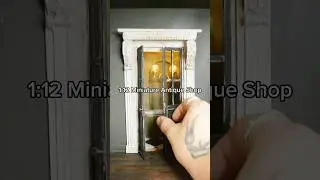 The Antique Shop 🌟 #miniatures #dollhouse #diy
