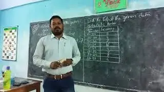 Mode : Definition with calculation.