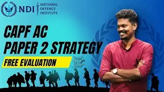 CAPF 2025: Yukti Program  Complete Strategy, Syllabus & Preparation Plan #capf #capfac #testseries