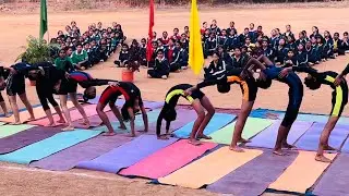 YOGA 🧘&zwj;♀️🧘🧘&zwj;♂️ DANCE PERFORMANCE ❤️❤️ | PM SHRI SCHOOL JNV NAYAGARH | ANNUAL SPORTS DAY SPECIAL