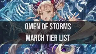 Shadowverse - March Rotation Tier List  | Omen of Storms Week 10 & 11 Meta