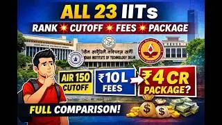 All 23 IITs Complete Details 🔥 Rank, Cutoff, Fees & Highest Package