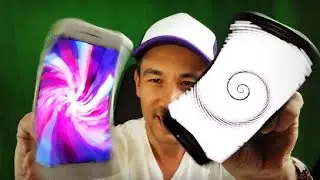 Hypnotizing Fidget Spinner Phone with App & Ring Spinner