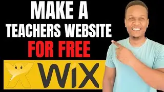 How To Make A Teachers Website On Wix