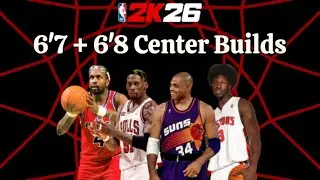 Small Ball Center Cap Breaker Builds! 6'7 Big Man + 6'8 Big Man Center Builds (5 Builds!)