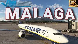 Get ready for a sensational flight to Malaga!! | MSFS | 4090 + 7800X3D (4K)
