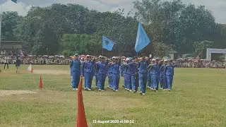 March Past at Independence Day 2025 #williamnagar. Date:15/08/2025