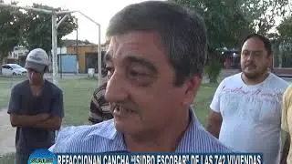 REFACCIONAN CANCHA &ldquo;ISIDRO ESCOBAR&rdquo; DE LAS 742 VIVIENDAS