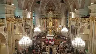 Odsłonięcie obrazu Matki Boskiej Uśmiechniętej - odpust w Pszowie 2017