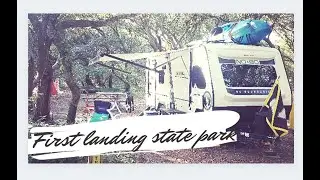 kamperkarma episode 1 . Rv Camping  First landing Virginia beach.