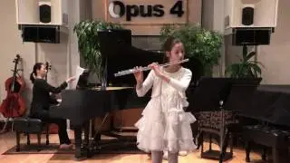 Opus 4 Studios: Jiali Goodwin, flute - Gigue by Jean-Marie LeClair