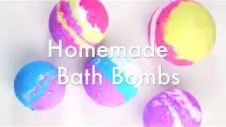 Homemade LUSH inspired bath bombs