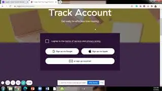 I  used  Toggl when tracking my time| A quick tutorial on how to create a Toggle Acocount
