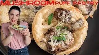 ЛУЧШИЕ ИТАЛЬЯНСКИЕ ЗАКУСКИ ИЗ СЛОЕНОГО ТЕСТА С ГРИБАМИ