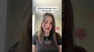 vaping changes your taste?