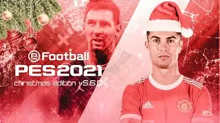 eFootball PES 2021 Mobile V5.6.0 Christmas Edition Patch | New Version Update 1 GB OBB Download