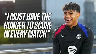 INTERVIEW with LAMINE YAMAL | FC Barcelona 🔵🔴