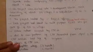 Extension education l- 14 (Community development programme )