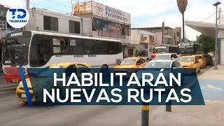 Autoridades habilitarán rutas emergentes al transporte público