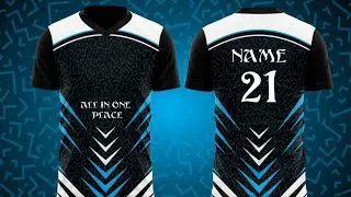 Sport Jersey Design In Coreldraw 2020 | Esports Jersey Design