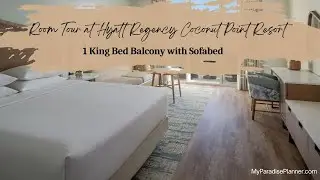 Hyatt Regency Coconut Point Resort - King Room with Balcony and Sleeper Sofa