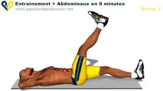 Abdos en 8 minutes Niveau 2