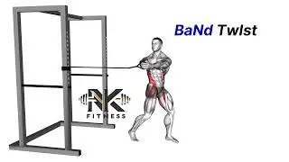 Bandtwist | Resistance Band Oblique Twist Tutorial for Beginners @NoorAlamKhan.Fitness