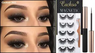 Sublime Beauty Group LaFabs Premium Magnetic Eyelashes with Soft Magnet Technology, Black, 2Count