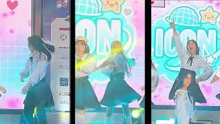 ICON KPOP DEMON HUNTERS TO JPOP ERA AISCREAM 1 FAN CAM #ICON #JPOP #KPOP #kpopdemonhunters